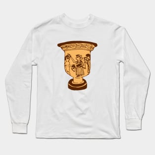 Greek pottery V: goddess of victory Long Sleeve T-Shirt